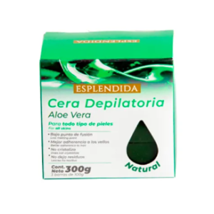 Cera Depilatoria Esplendida Con Aloe Vera - Cont. 150 mL